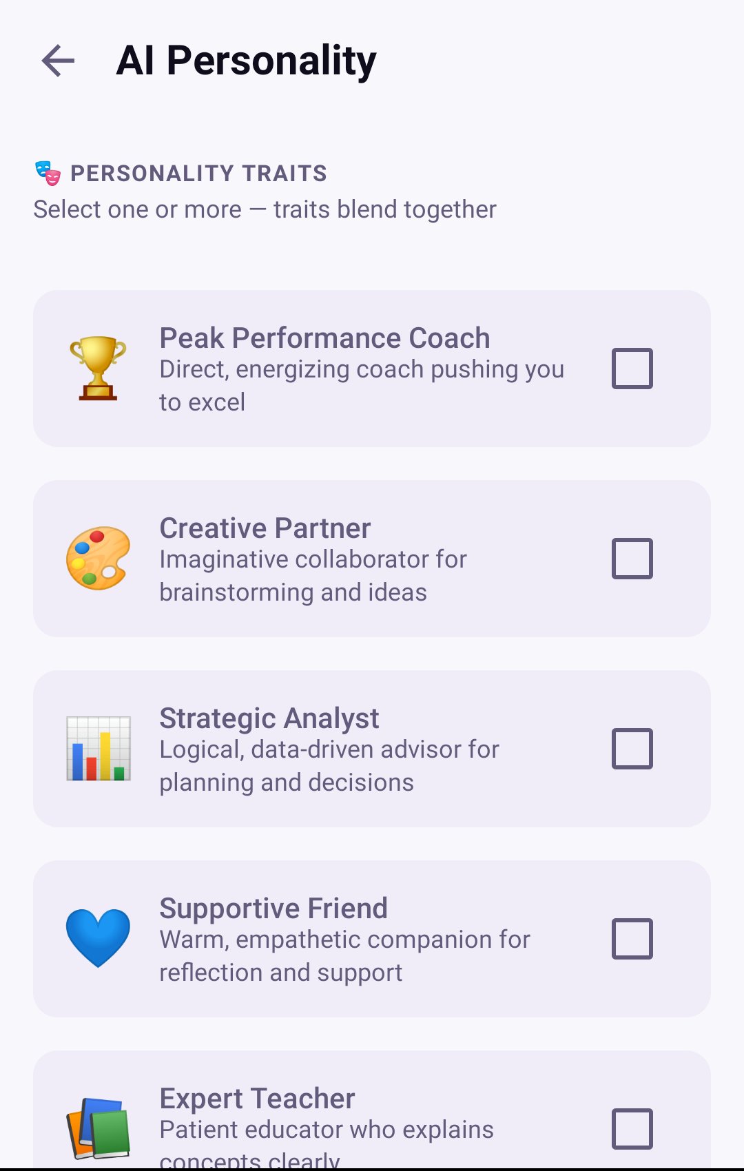AI Personality
